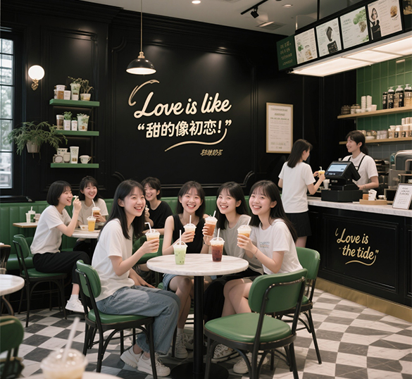 厦门奶茶店设计_厦门茶饮店设计_厦门国风茶饮设计-厦门果茶店设计