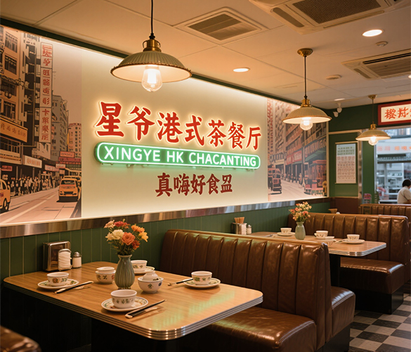 厦门粤式餐厅设计_广式茶餐厅设计_厦门粤菜餐厅设计