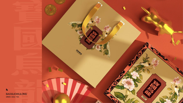 乌龙茶包装设计 乌龙茶礼盒设计